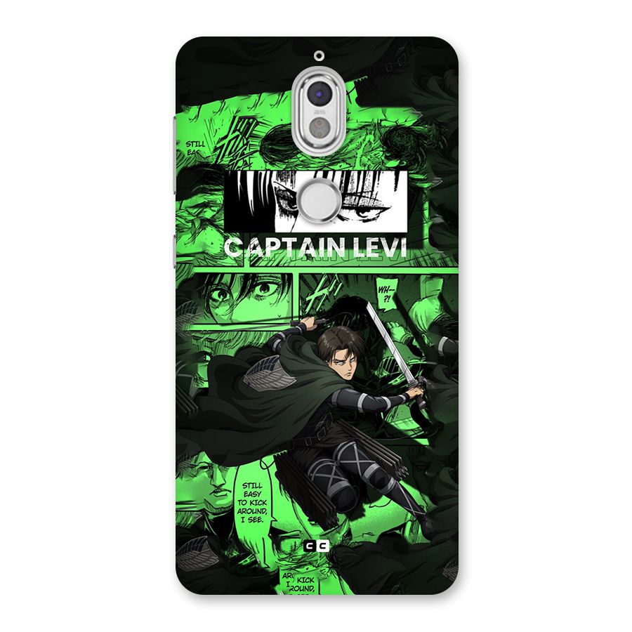 captain Levi Stance Back Case for Nokia 7