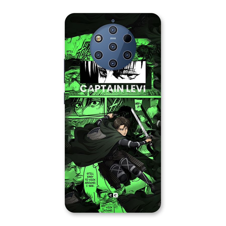 captain Levi Stance Back Case for Nokia 9 PureView