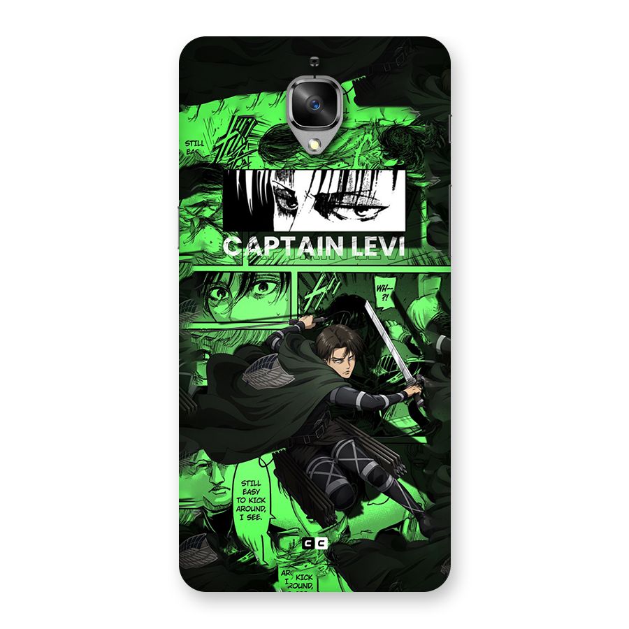 captain Levi Stance Back Case for OnePlus 3