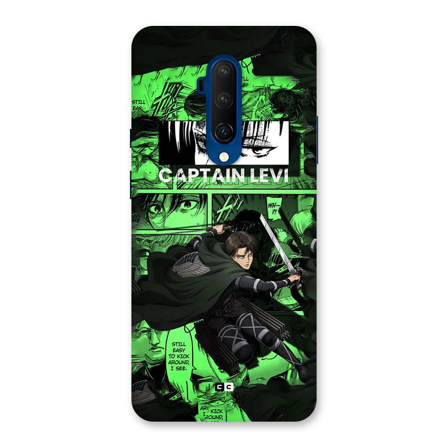 captain Levi Stance Back Case for OnePlus 7T Pro