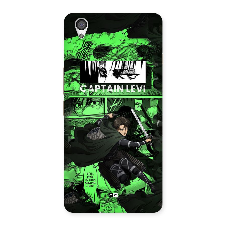 captain Levi Stance Back Case for OnePlus X