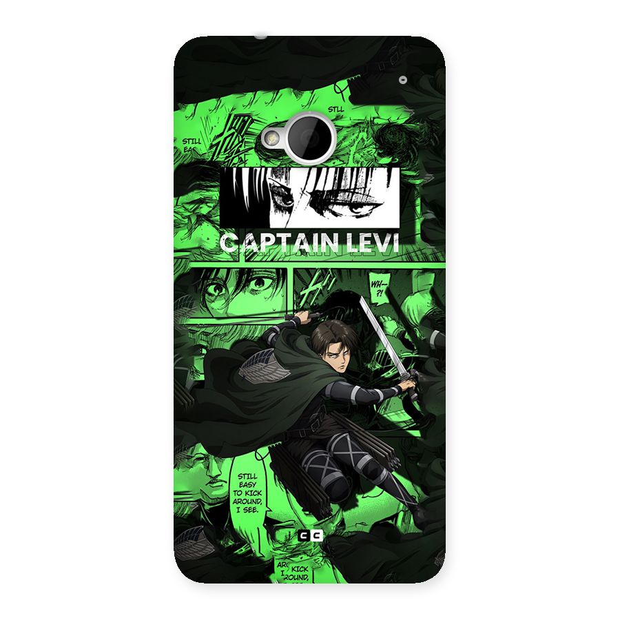 captain Levi Stance Back Case for One M7 (Single Sim)