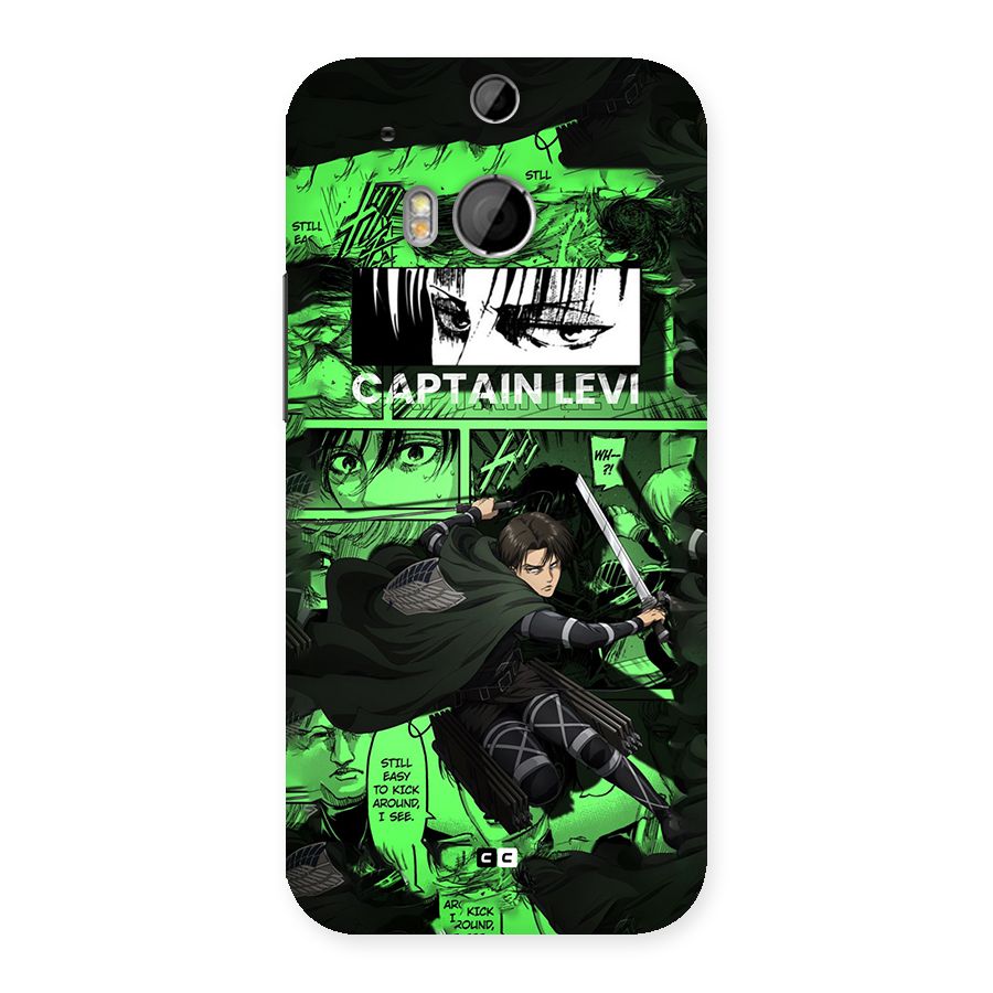 captain Levi Stance Back Case for One M8