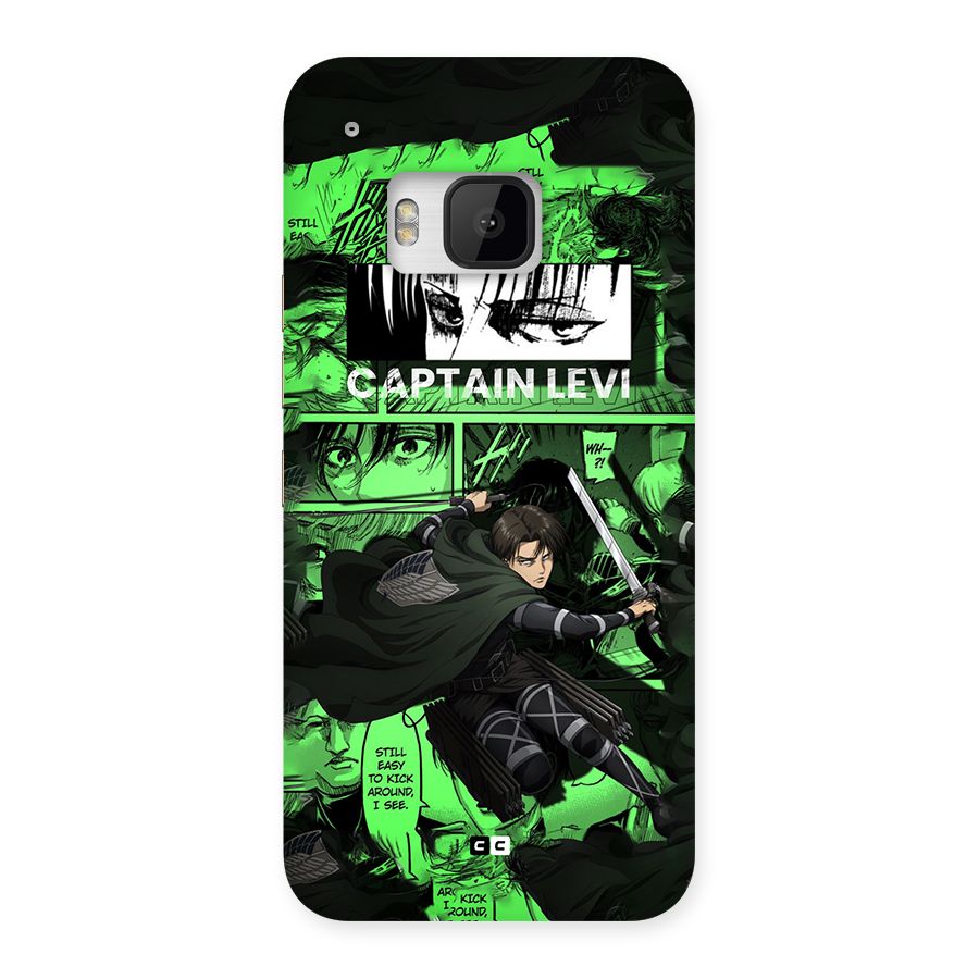 captain Levi Stance Back Case for One M9