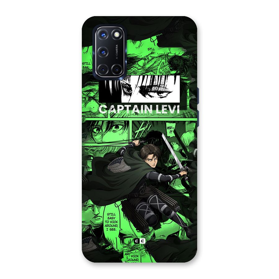 captain Levi Stance Back Case for Oppo A52