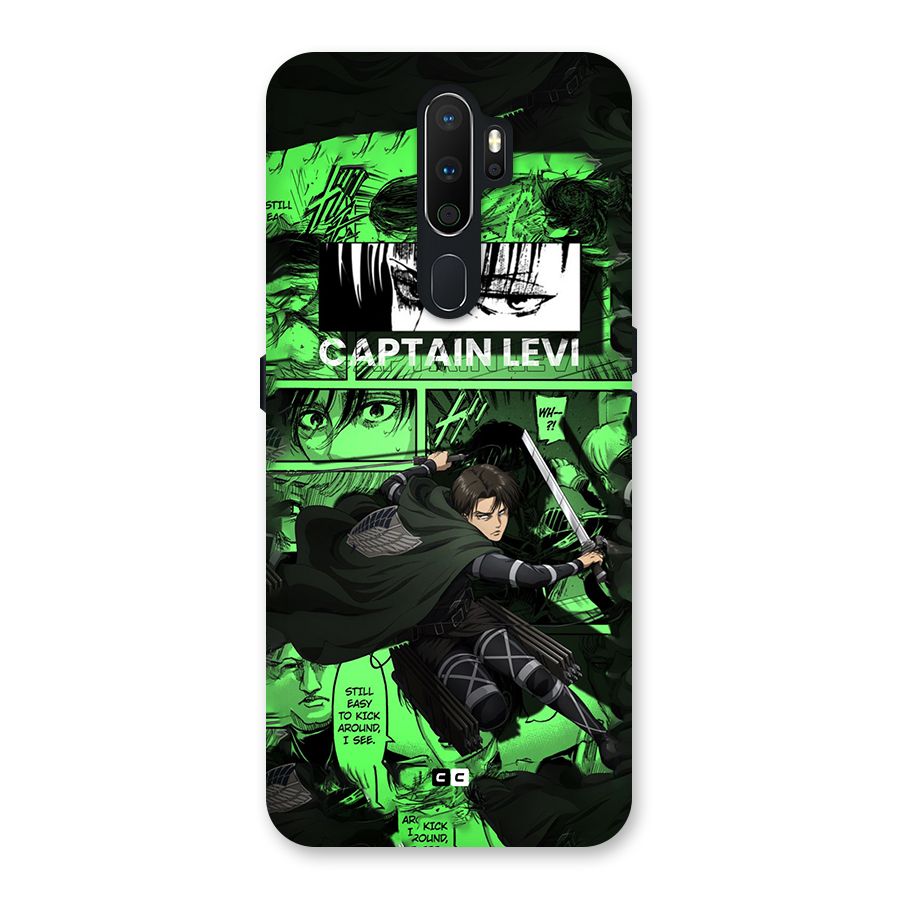 captain Levi Stance Back Case for Oppo A5 (2020)