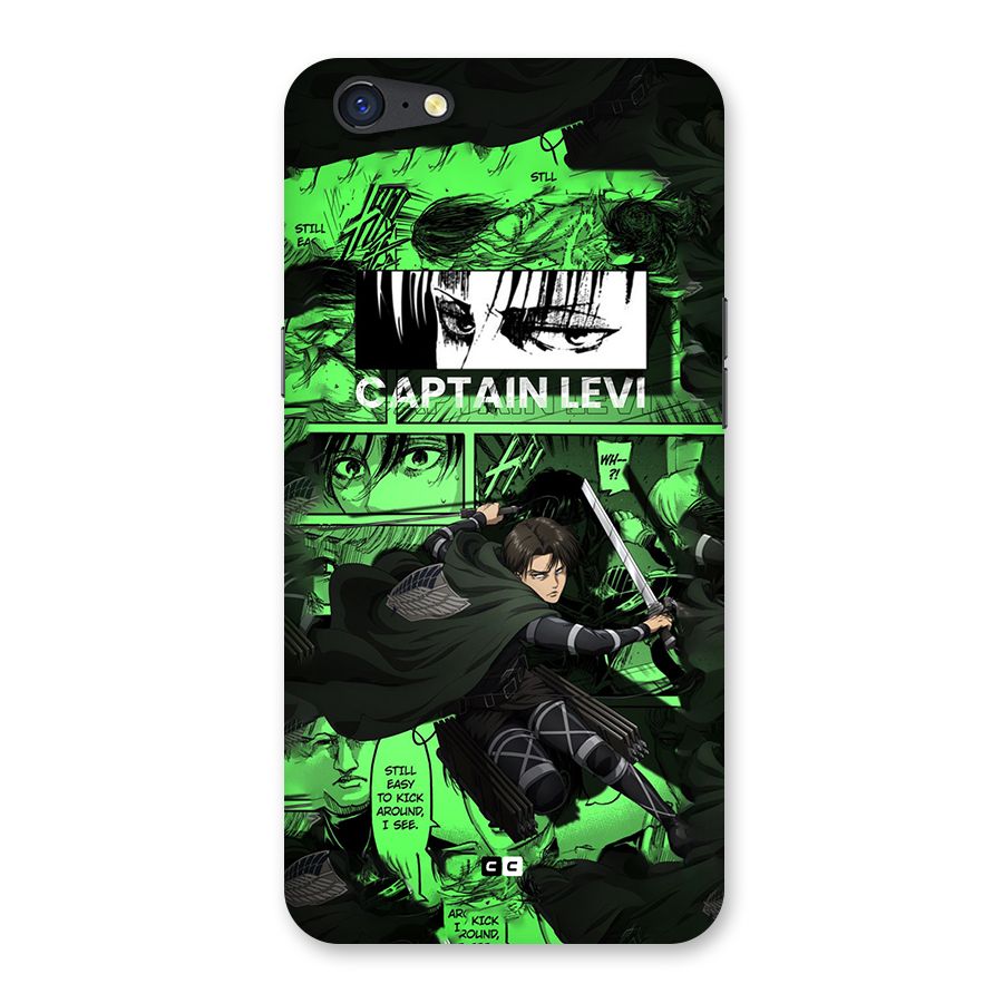 captain Levi Stance Back Case for Oppo A71