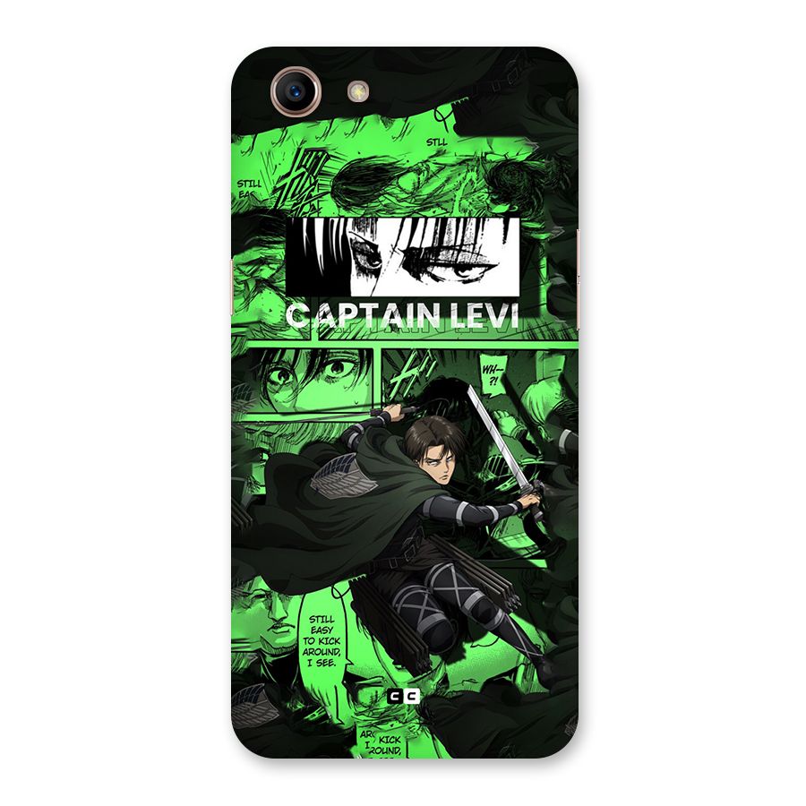 captain Levi Stance Back Case for Oppo A83 (2018)