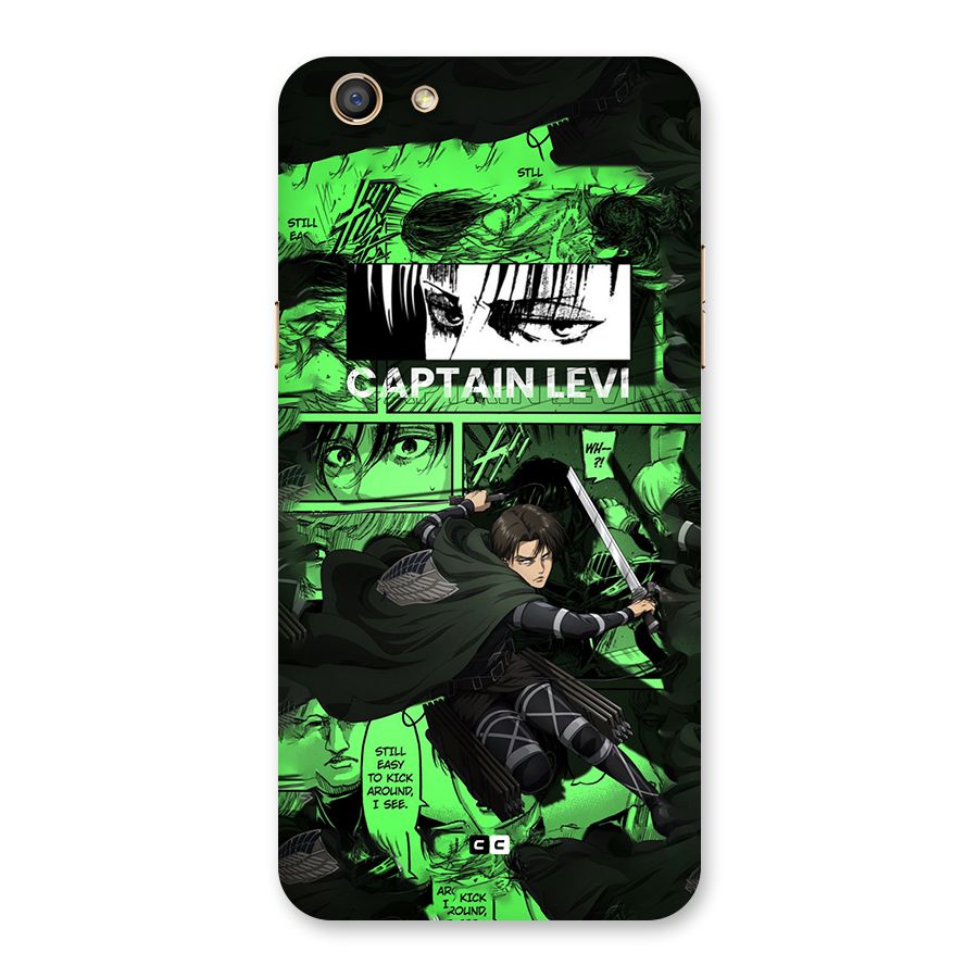 captain Levi Stance Back Case for Oppo F3