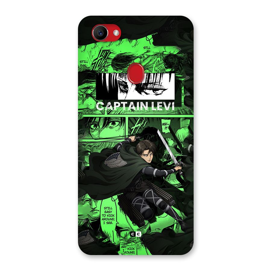 captain Levi Stance Back Case for Oppo F7