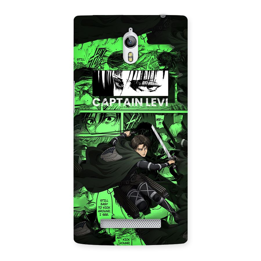 captain Levi Stance Back Case for Oppo Find 7