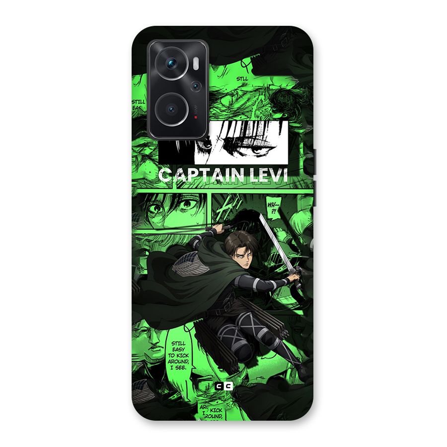 captain Levi Stance Back Case for Oppo K10 4G