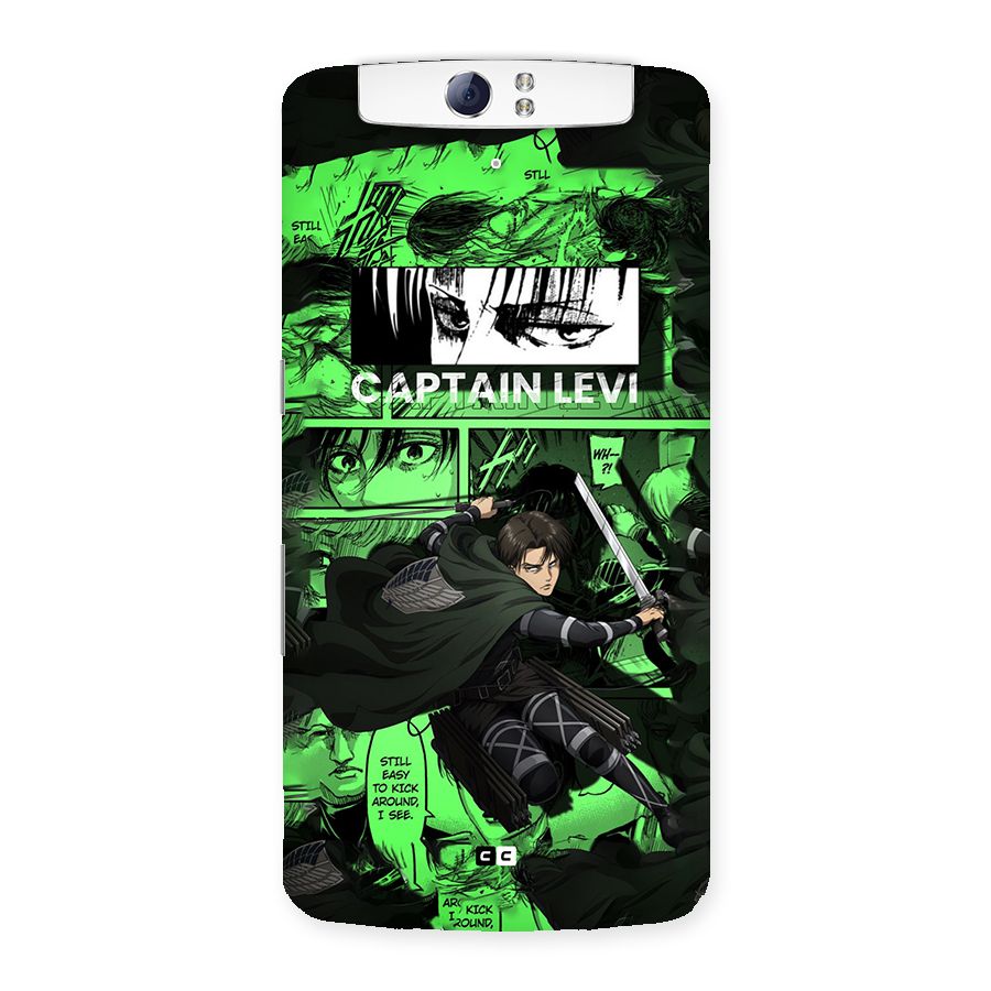 captain Levi Stance Back Case for Oppo N1