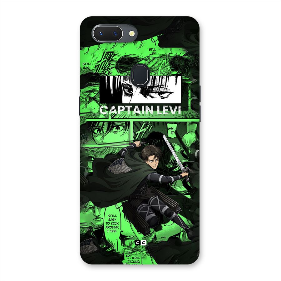 captain Levi Stance Back Case for Realme 2