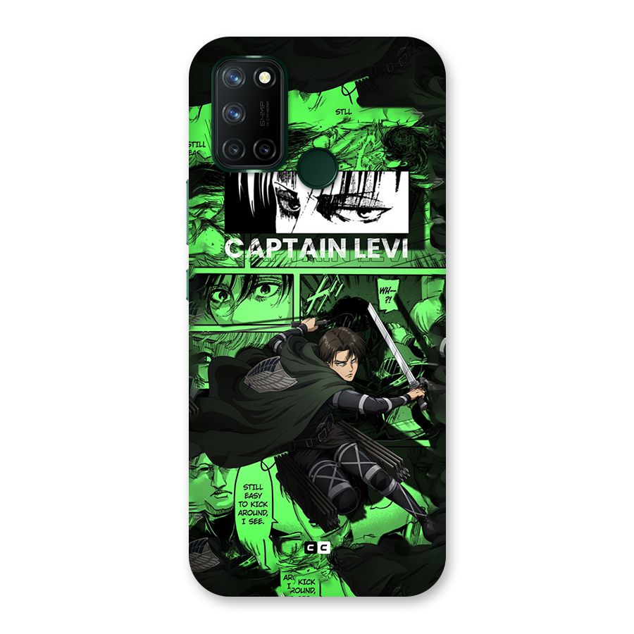 captain Levi Stance Back Case for Realme 7i