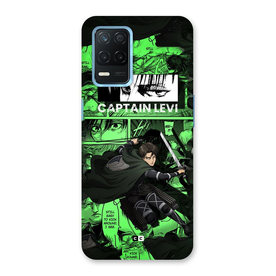captain Levi Stance Back Case for Realme 8s 5G