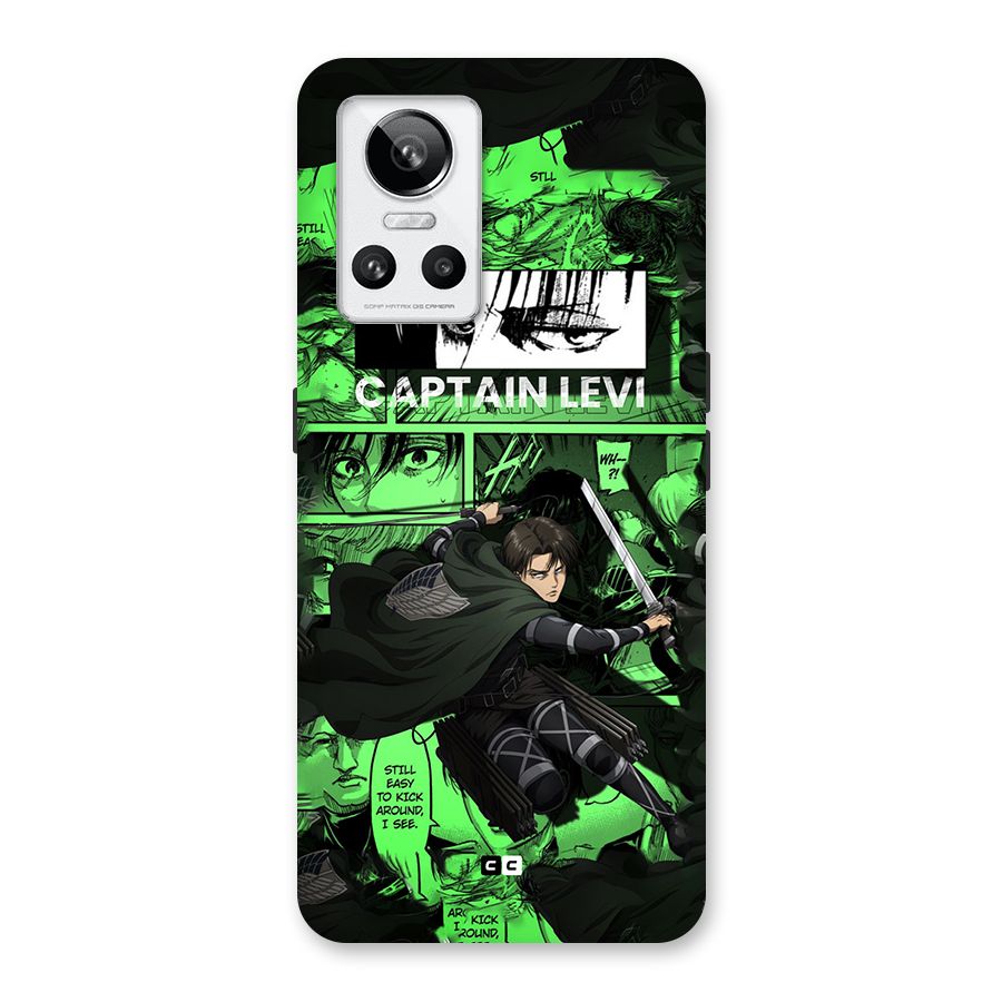 captain Levi Stance Back Case for Realme GT Neo 3