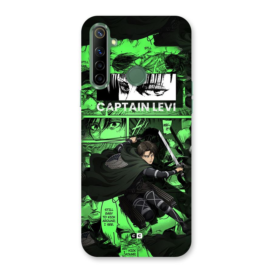 captain Levi Stance Back Case for Realme Narzo 10