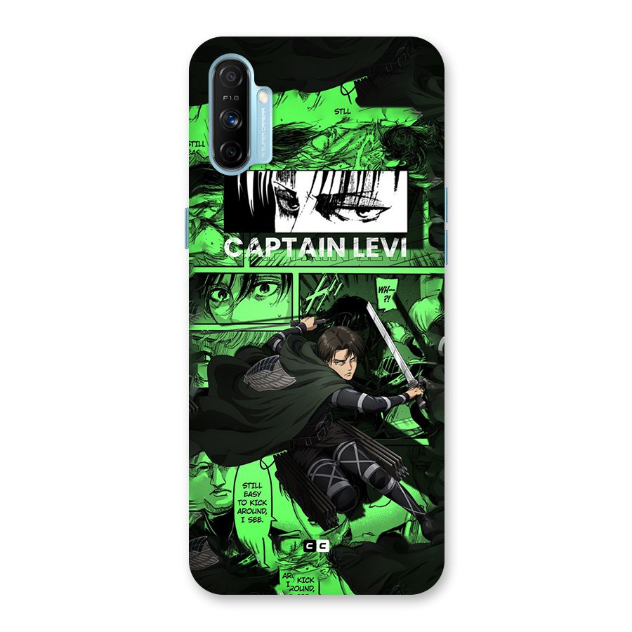 captain Levi Stance Back Case for Realme Narzo 20A