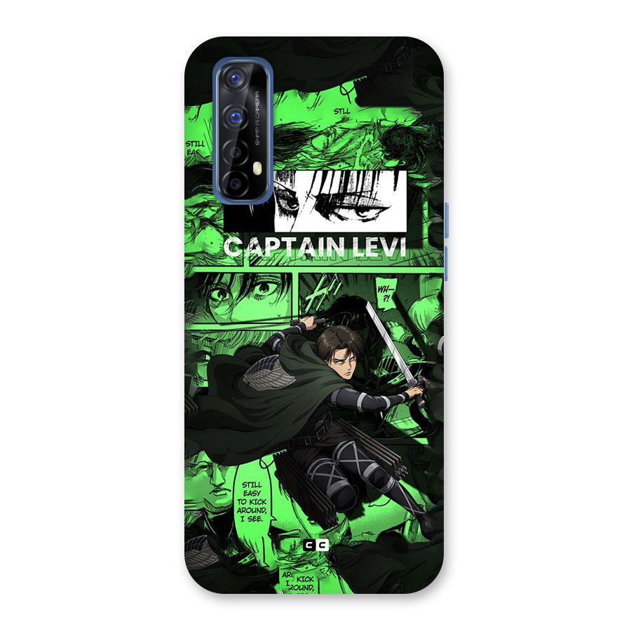captain Levi Stance Back Case for Realme Narzo 20 Pro