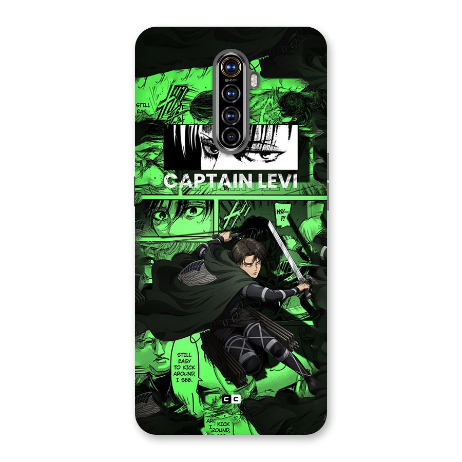 captain Levi Stance Back Case for Realme X2 Pro
