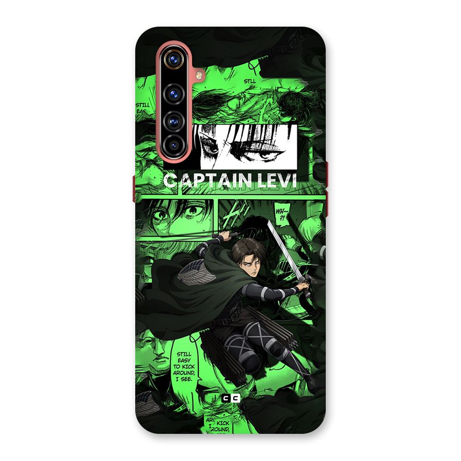 captain Levi Stance Back Case for Realme X50 Pro