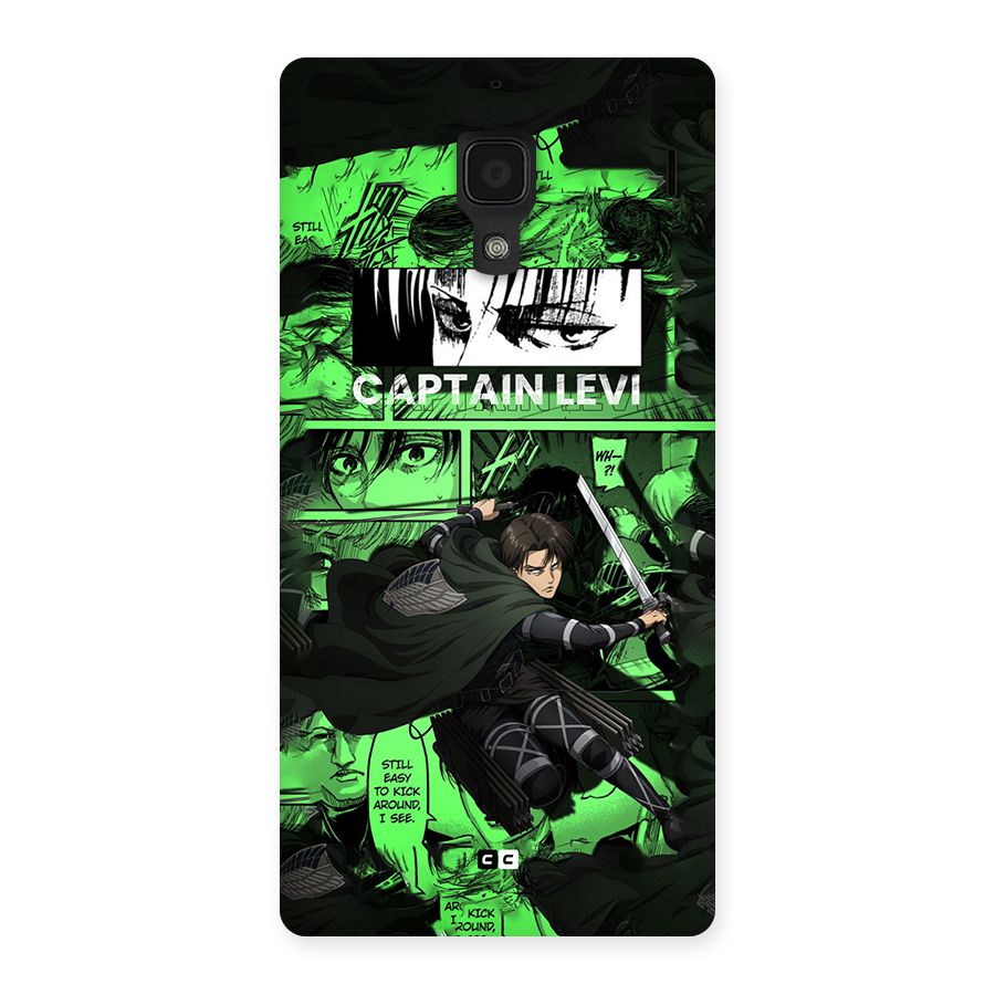 captain Levi Stance Back Case for Redmi 1s