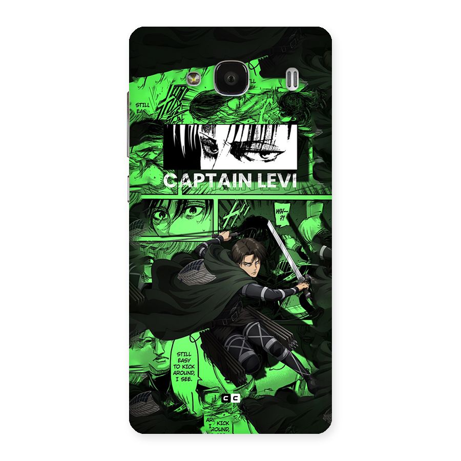 captain Levi Stance Back Case for Redmi 2
