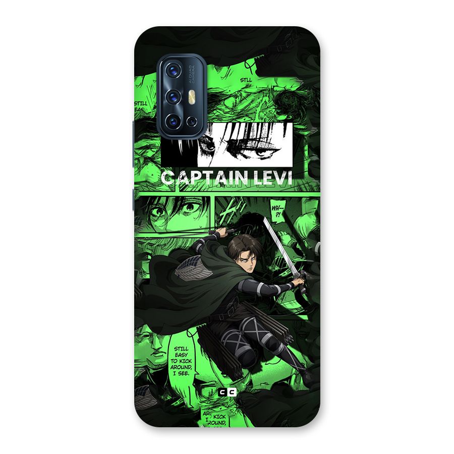 captain Levi Stance Back Case for Vivo V17