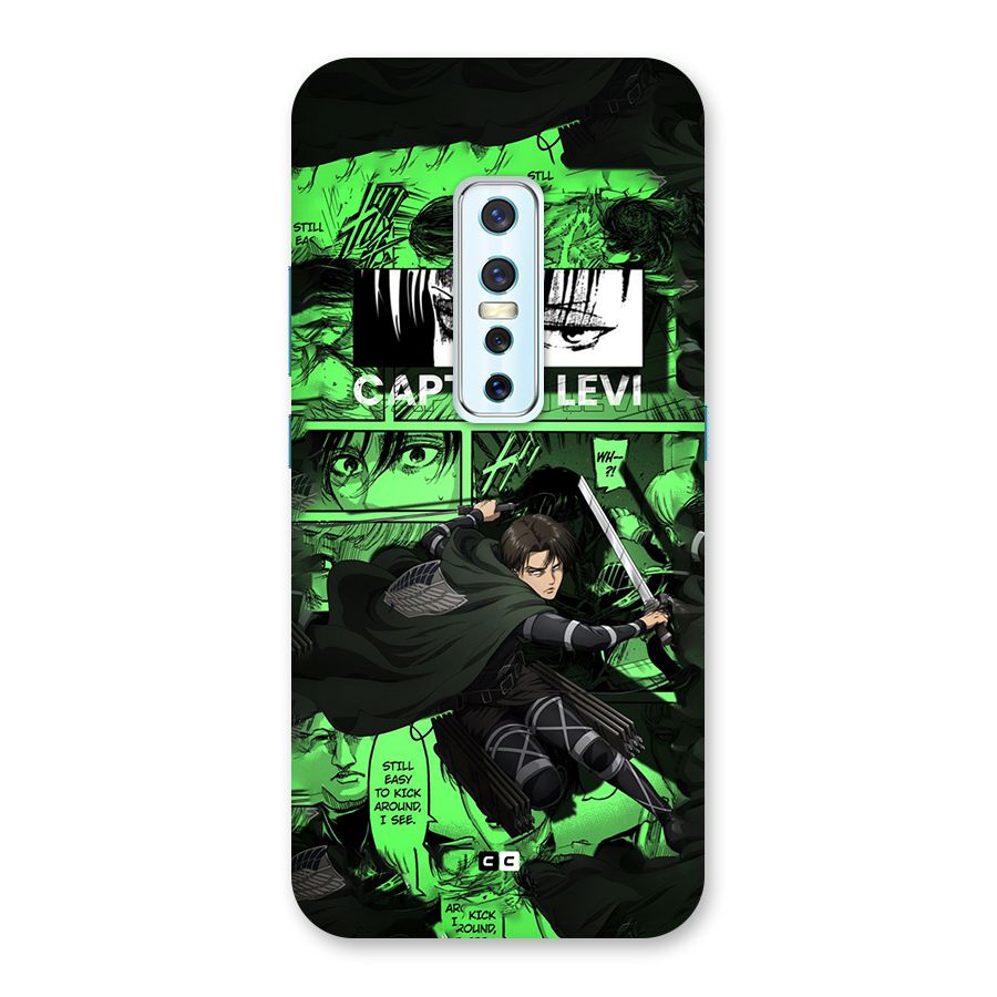 captain Levi Stance Back Case for Vivo V17 Pro