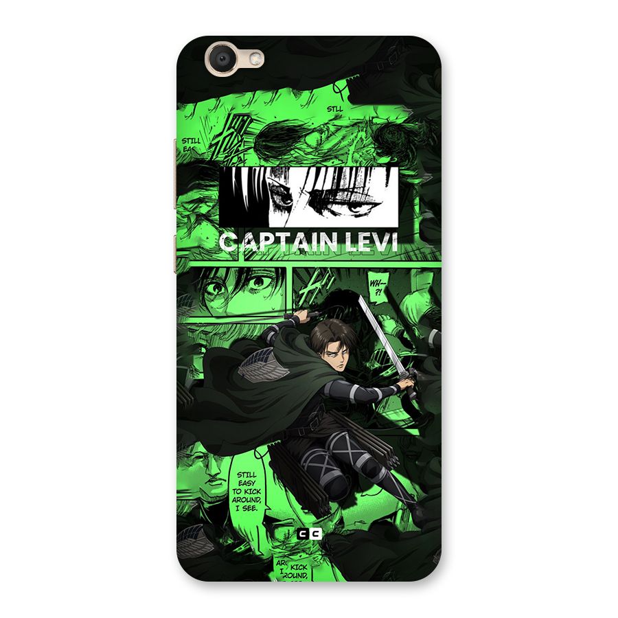 captain Levi Stance Back Case for Vivo V5