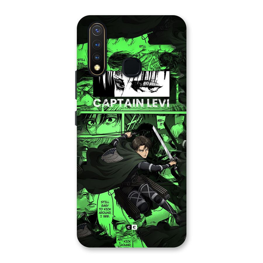 captain Levi Stance Back Case for Vivo Y19