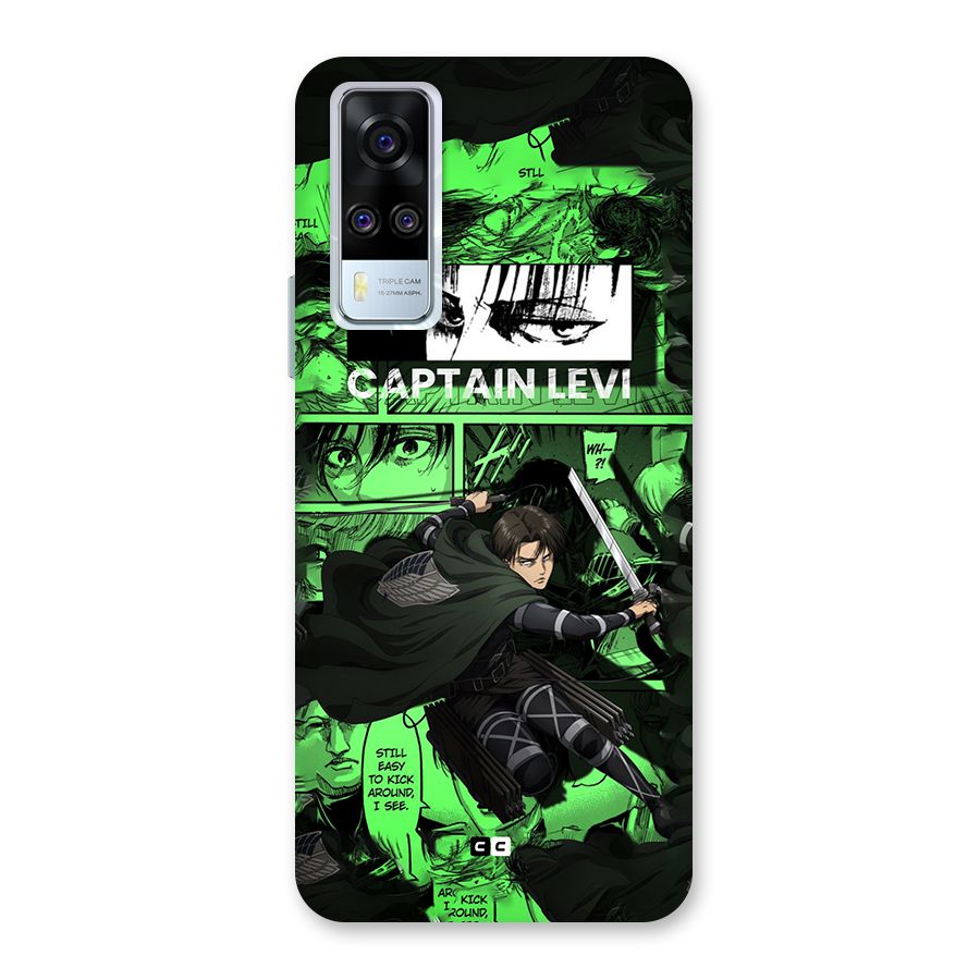 captain Levi Stance Back Case for Vivo Y31