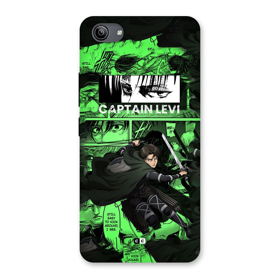 captain Levi Stance Back Case for Vivo Y81i