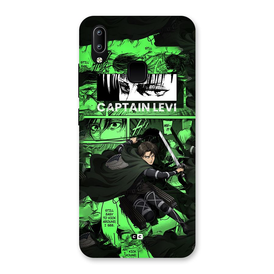captain Levi Stance Back Case for Vivo Y93