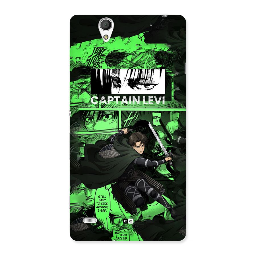 captain Levi Stance Back Case for Xperia C4