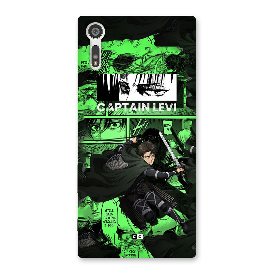 captain Levi Stance Back Case for Xperia XZ