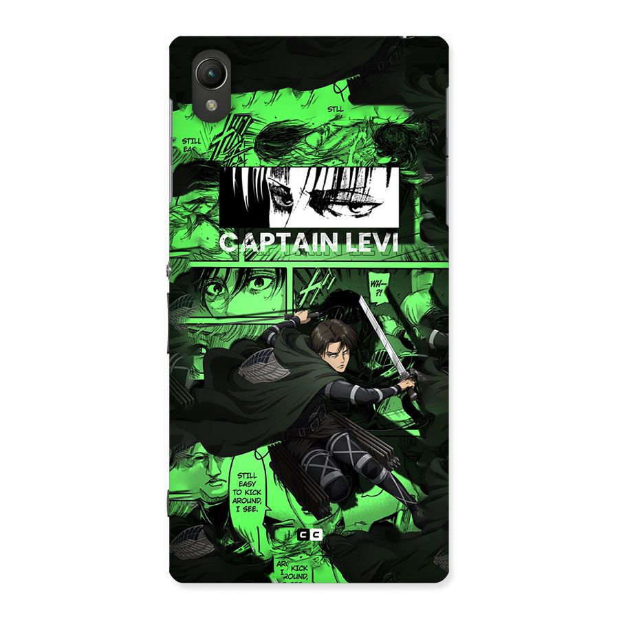 captain Levi Stance Back Case for Xperia Z1