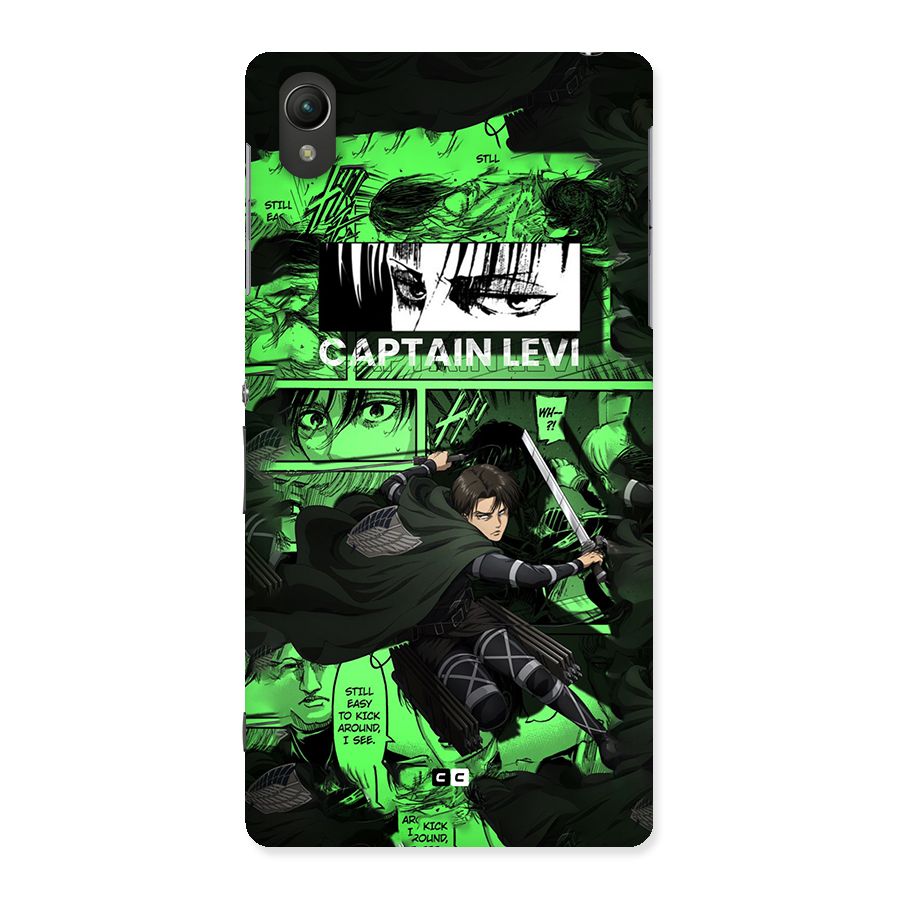 captain Levi Stance Back Case for Xperia Z2