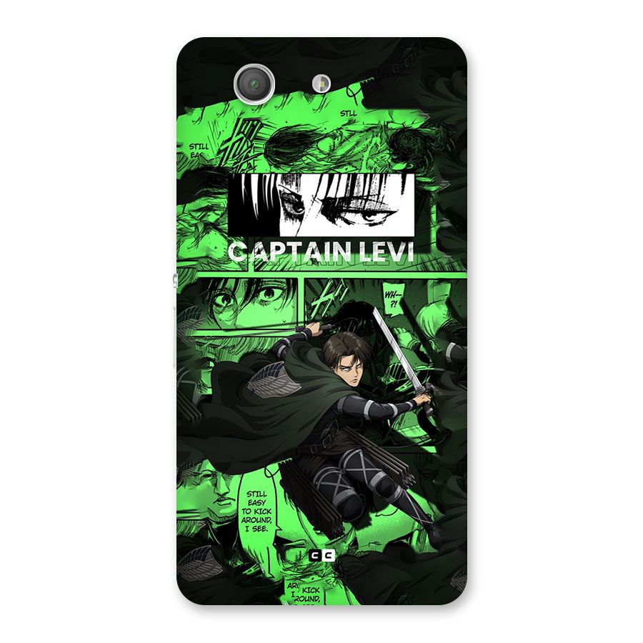 captain Levi Stance Back Case for Xperia Z3 Compact
