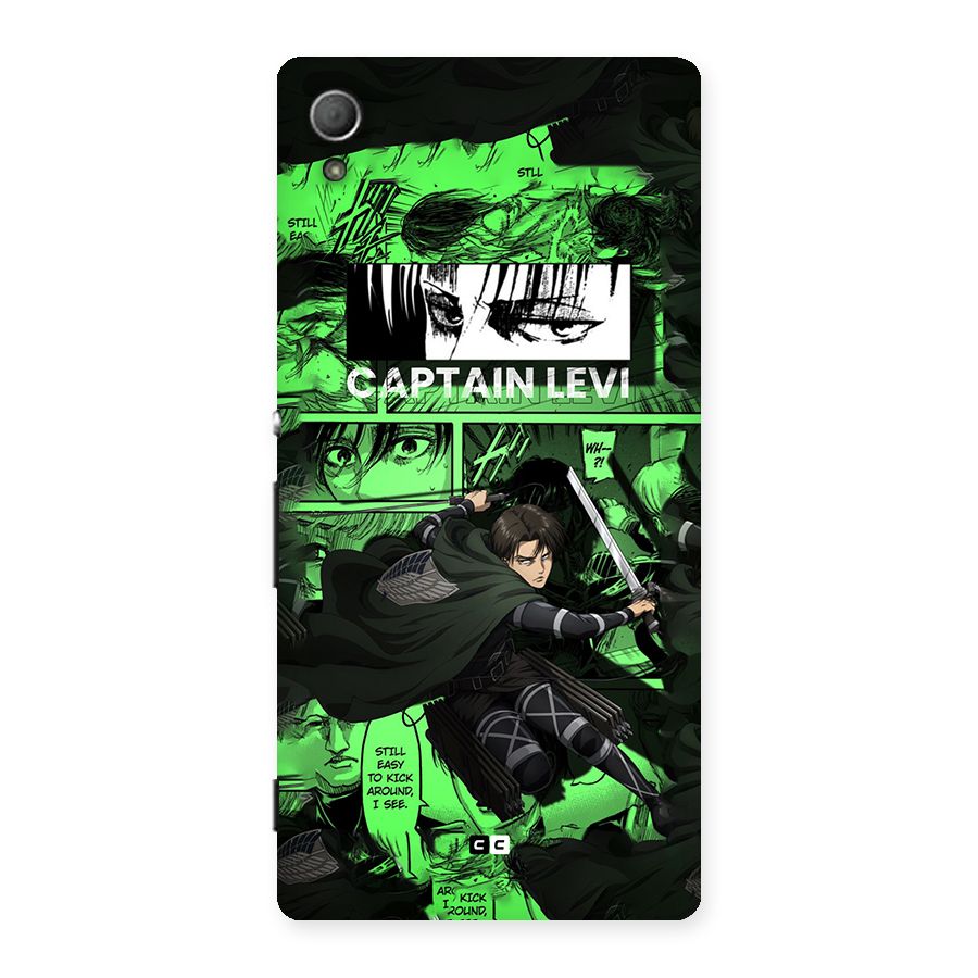 captain Levi Stance Back Case for Xperia Z3 Plus