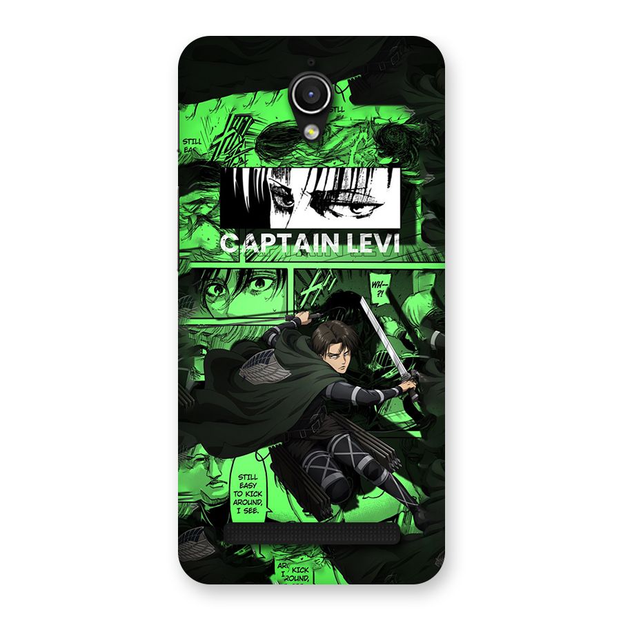 captain Levi Stance Back Case for Zenfone Go