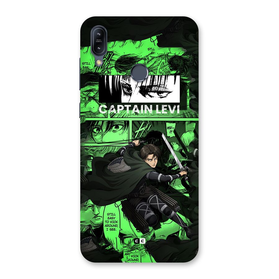 captain Levi Stance Back Case for Zenfone Max M2