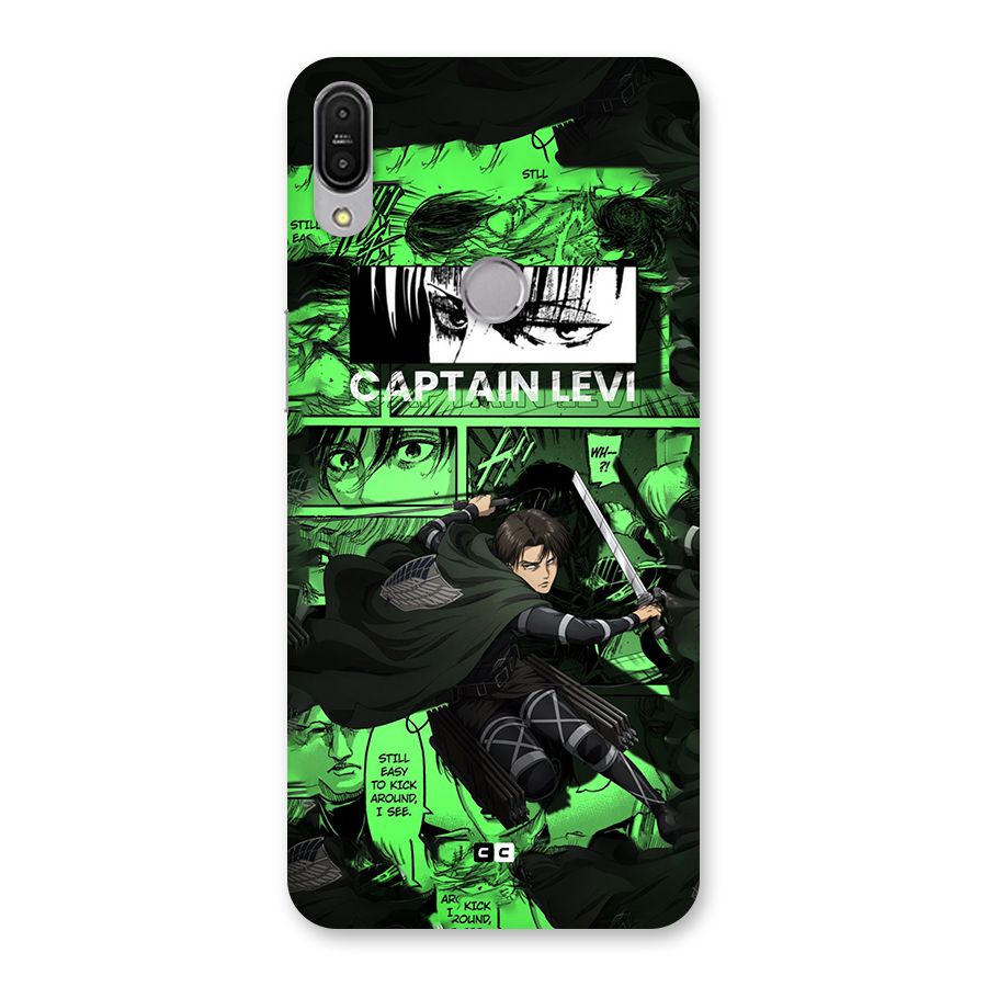 captain Levi Stance Back Case for Zenfone Max Pro M1