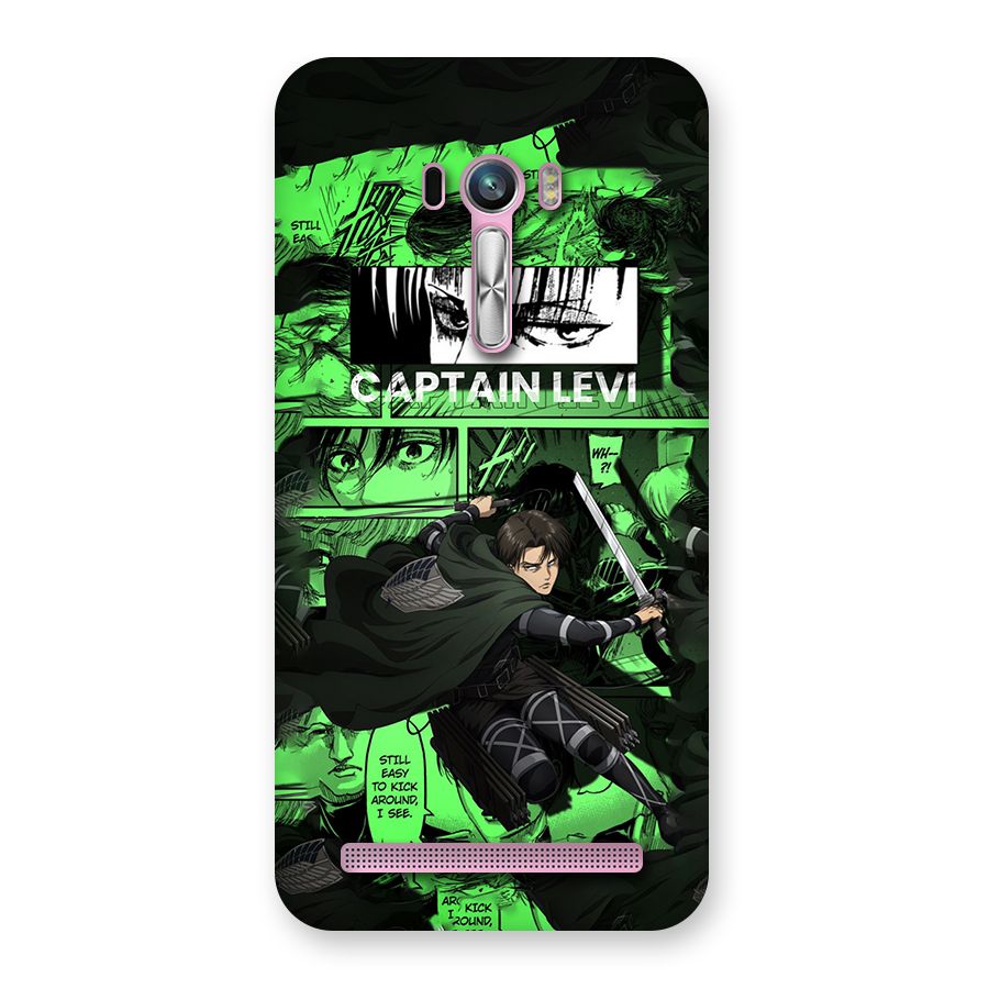 captain Levi Stance Back Case for Zenfone Selfie