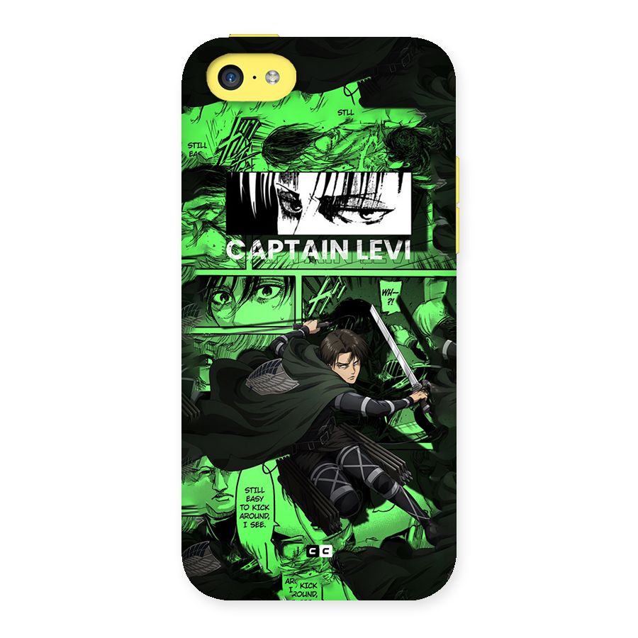 captain Levi Stance Back Case for iPhone 5C