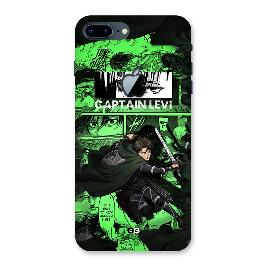 captain Levi Stance Back Case for iPhone 7 Plus Apple Cut