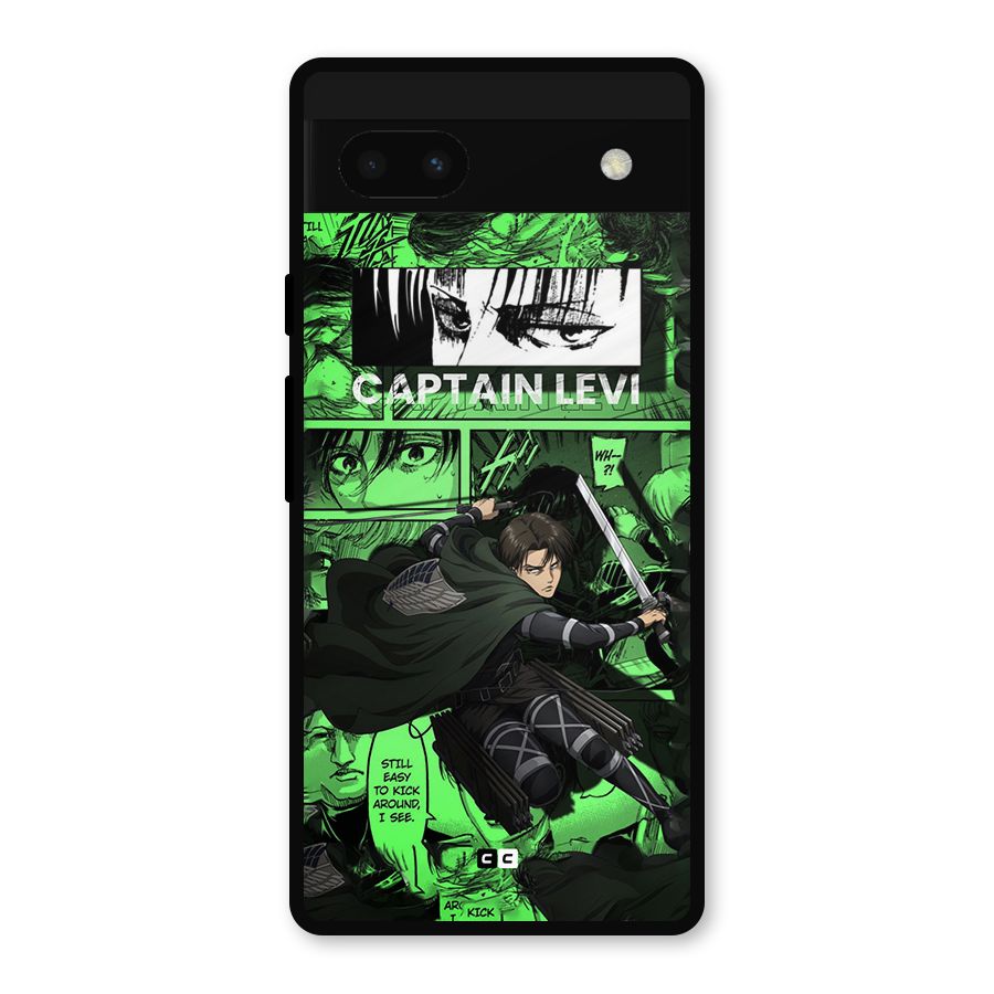 captain Levi Stance Metal Back Case for Google Pixel 6a