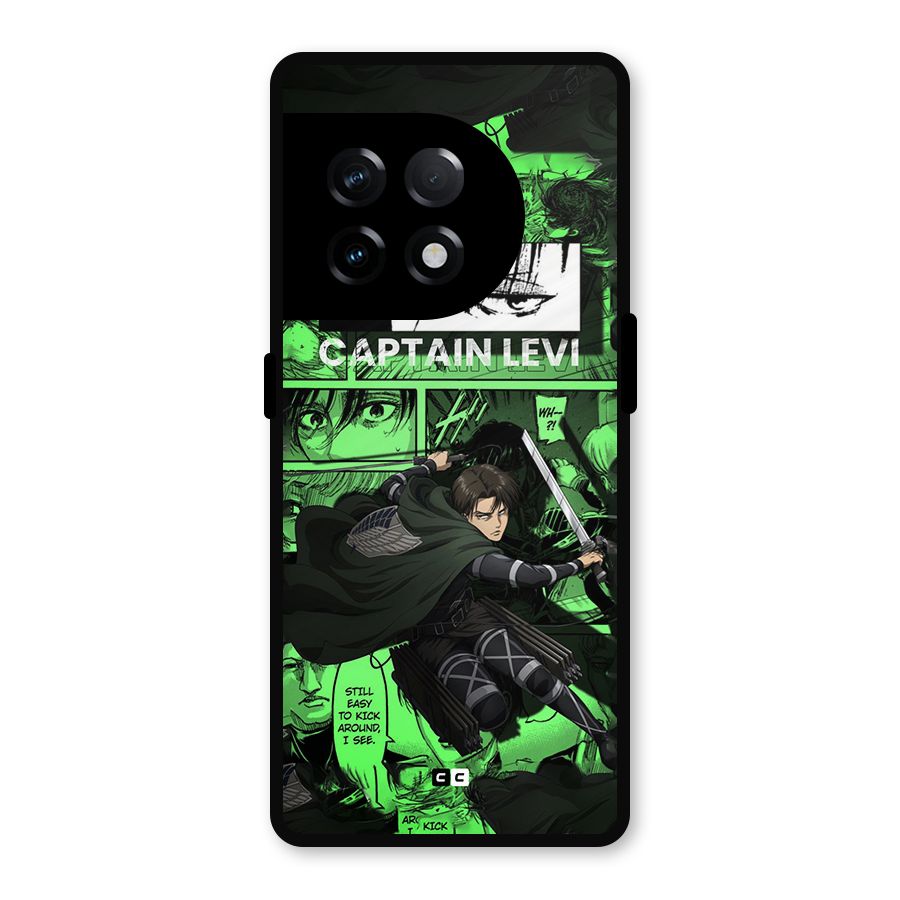 captain Levi Stance Metal Back Case for OnePlus 11R