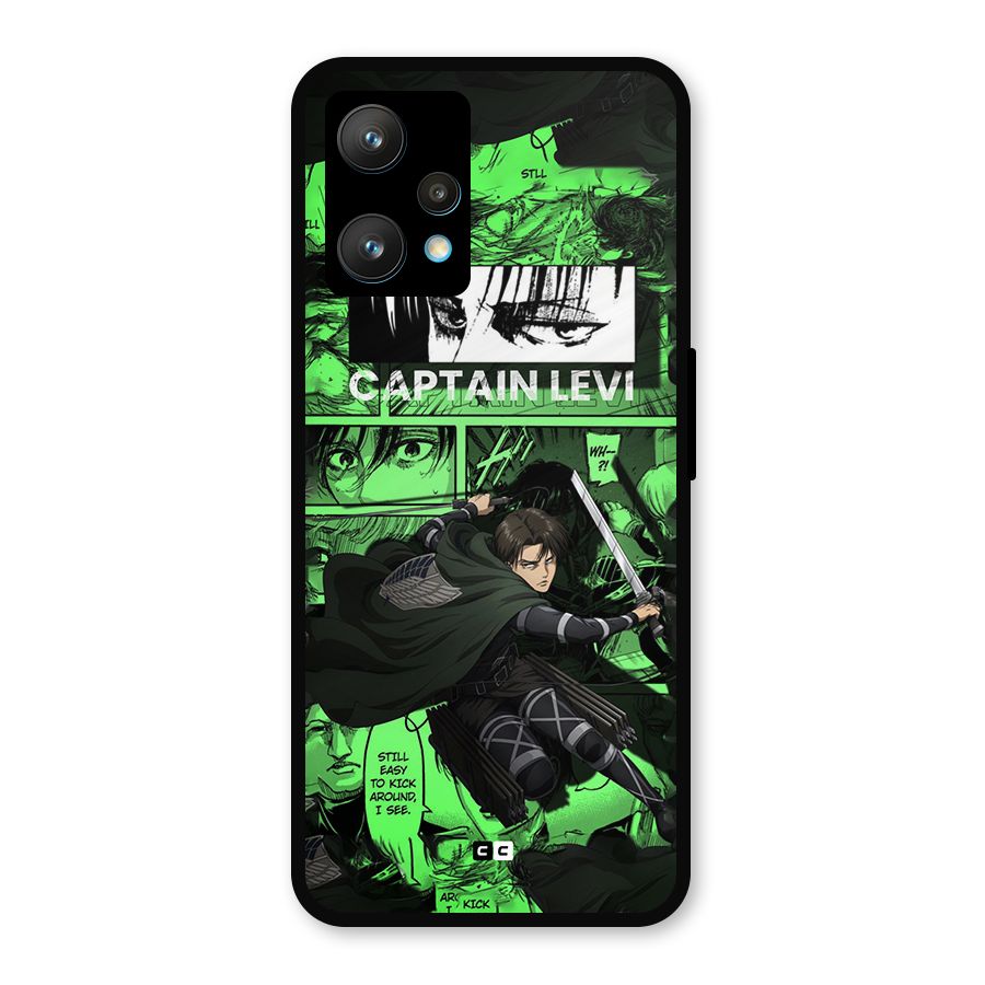 captain Levi Stance Metal Back Case for Realme 9 Pro Plus 5G